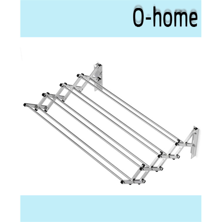 O home Wall Mounted Laundry Drying Rack Wayfair wall-mounted-laundry-drying-rack-clothes-drying-rack-etsy-uk